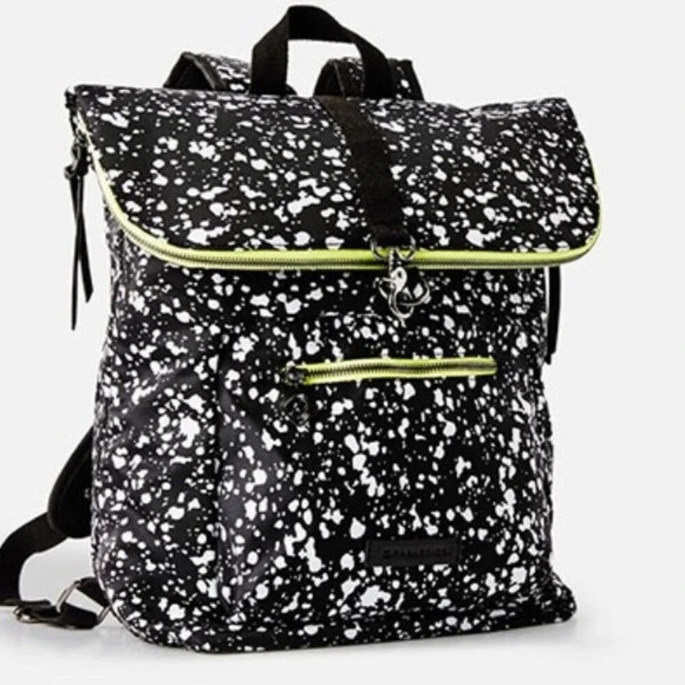 Fabletics The Riley Backpack in Black Paint
